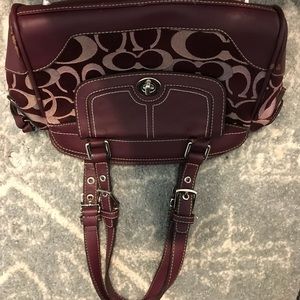 Authentic coach purse